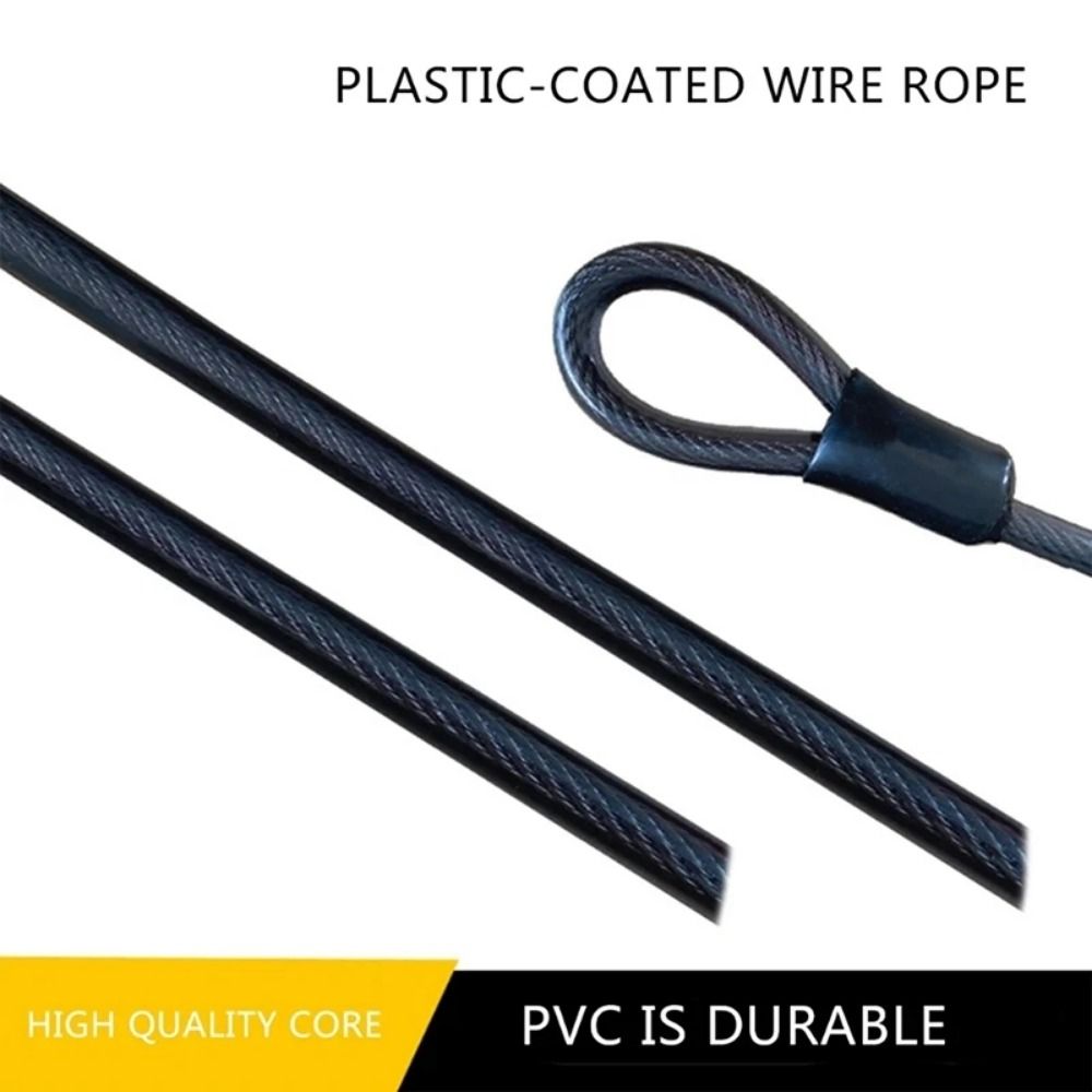 Cable Lock Flexible - Противоугонный трос для велосипедного замка, гибкий,