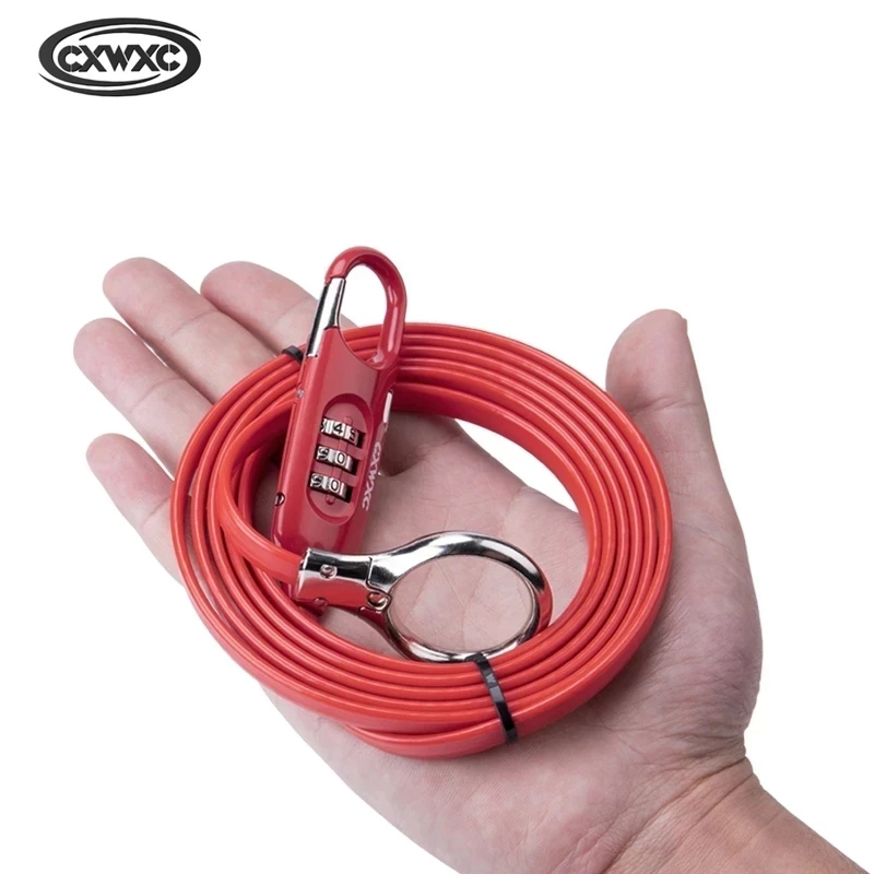 Велосипедный портативный замок – обзор и цена Cable Lock Flexible