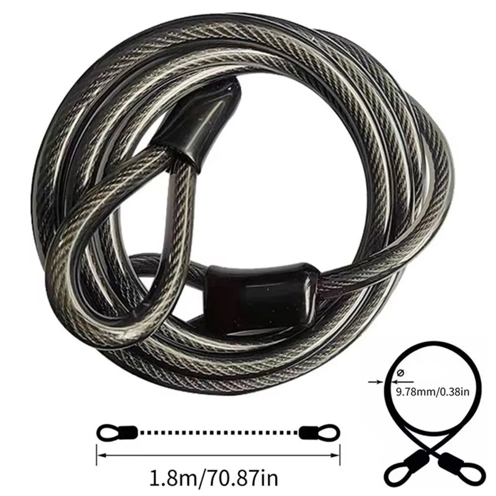 Противоугонный трос для велоси – обзор и цена Cable Lock Flexible