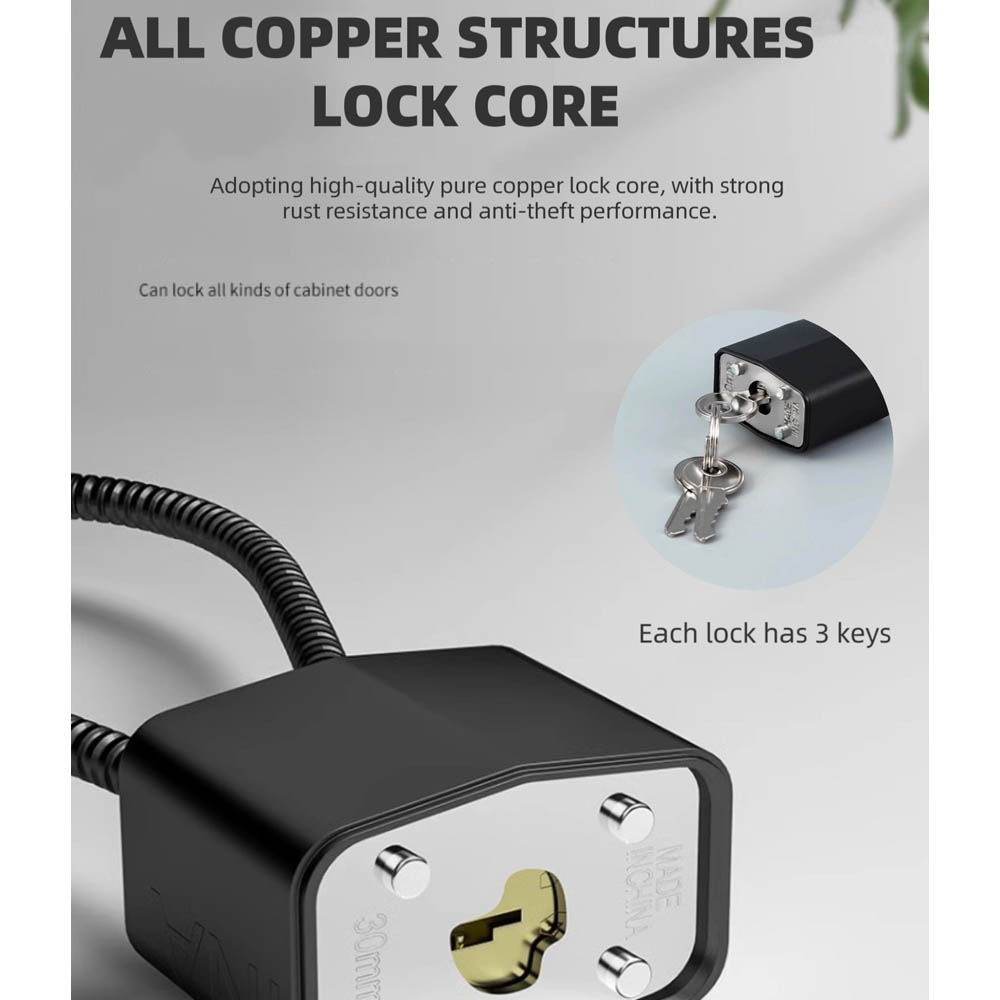 1 шт., Противоугонный замок из – обзор и цена Cable Lock Flexible
